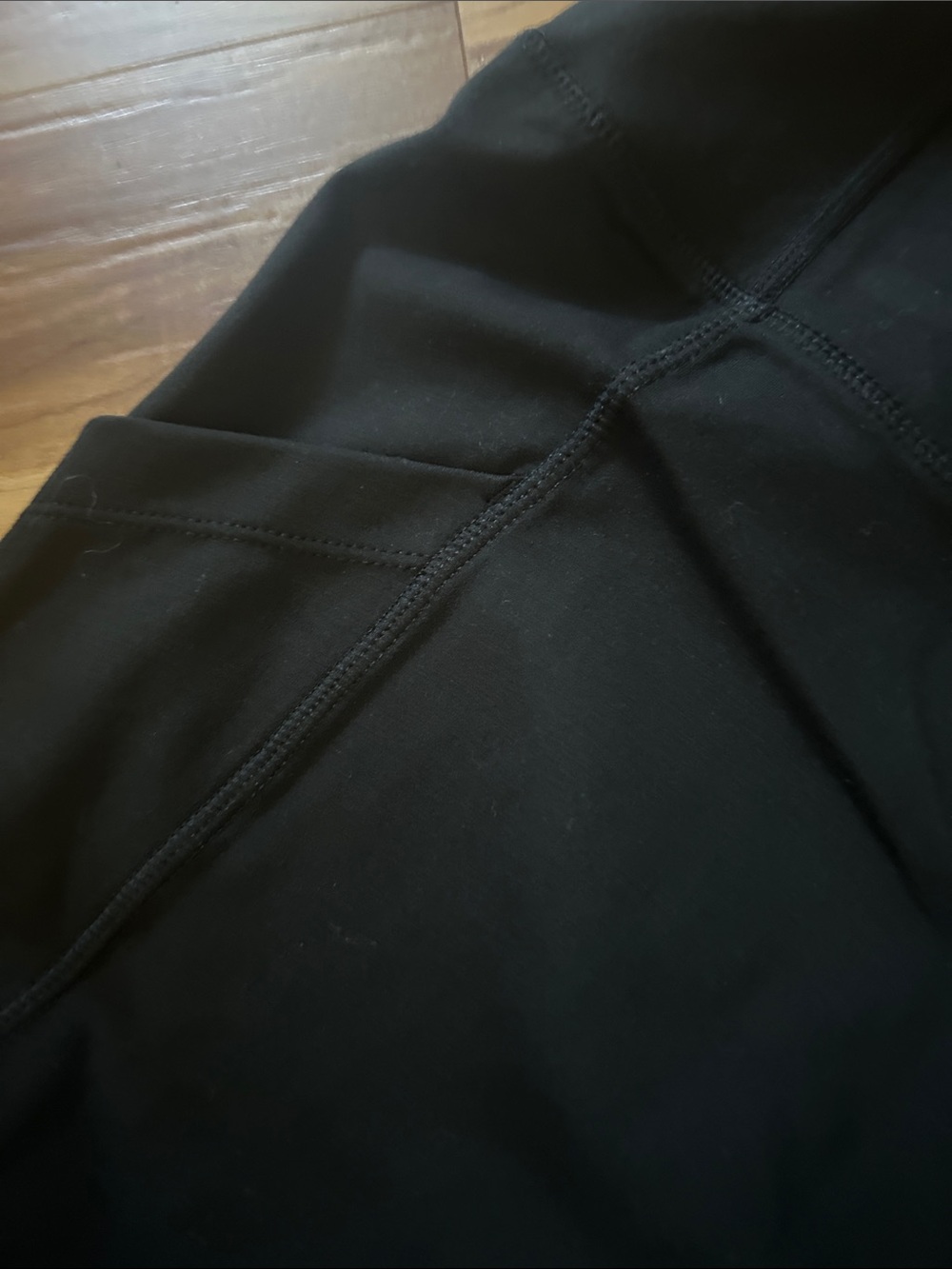 32 Degrees Black High-Waist Performance Leggings - Picture 3 of 4